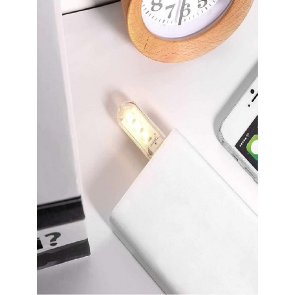 Taşınabilir Mini Flash Usb Led Işık Lamba Gece Lambası - Resim 3