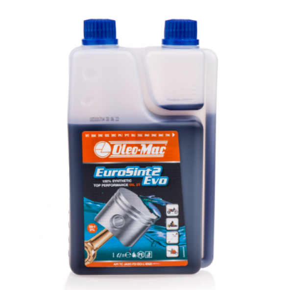 Oleo Mac Eurosint 2 Evo İki Zamanlı 1 lt Ölçekli Benzin Karışım Yağı ürün görseli 1