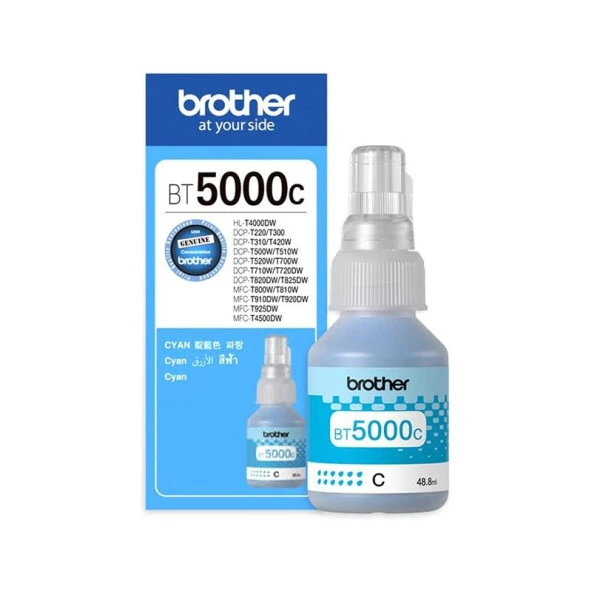 Brother BT5000C Mürekkep Orj. 60ml Cyan - Resim 2