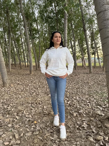 FERMUARLI POLO YAKA KAZAK/ sweatshirt ürün görseli 1