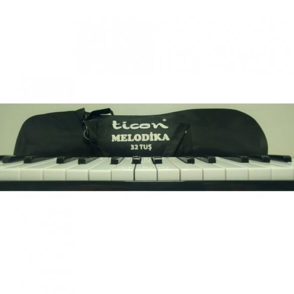 Ticon 32 k Melodika Yumuşak Çantalı Siyah ürün görseli 1