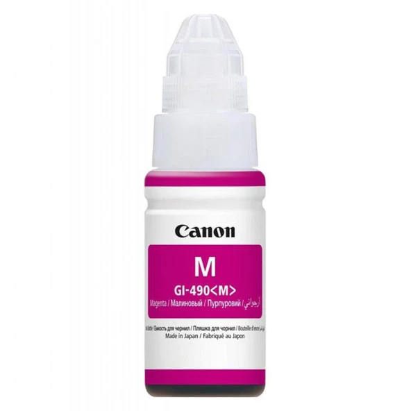 Canon GI-490M Mürekkep Orj. - Magenta (70ml) ürün görseli 1