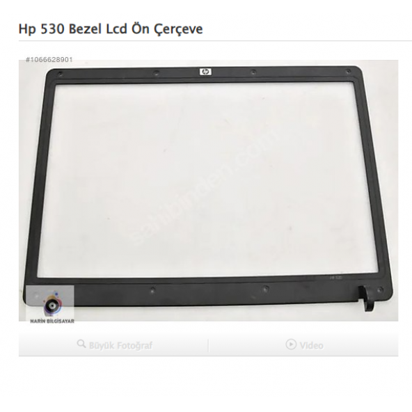 Hp 530 Bezel Lcd Ön Çerçeve ürün görseli 1