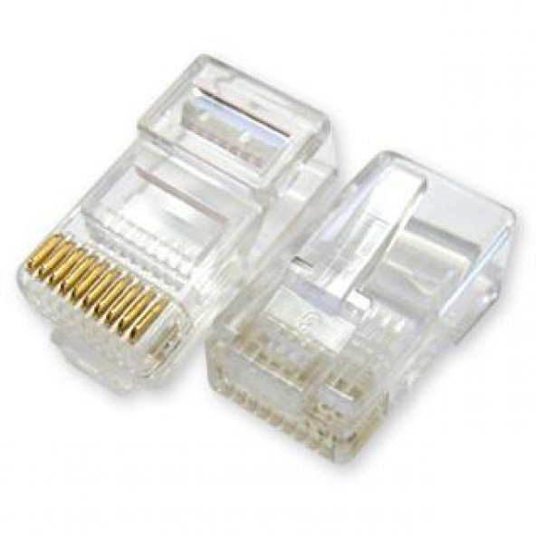 RJ50 (10 Pin RJ45) Konnektör - 10 Adet ürün görseli 1