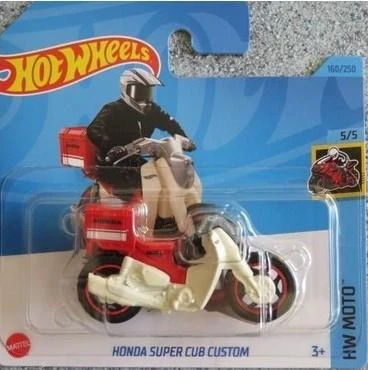 Hot Wheels Tekli Arabalar Honda Super Cub Custom HKG43 ürün görseli 1