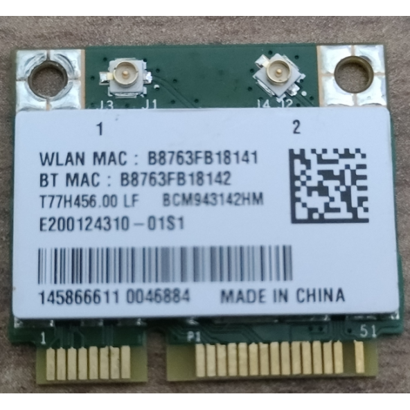 Sony Vaio Svf15 Svf152 SVF153 SVF154 SERİSİ Svf152C29W Wifi Kart ürün görseli 1