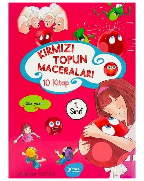 1. Sınıf Kırmızı Topun Maceraları Seti 10 Kitap ürün görseli 1