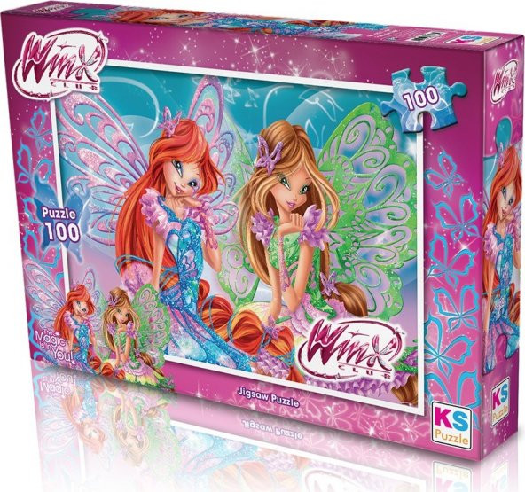 KS Games Lisanslı 100 Parça Winx Puzzle 0915 ürün görseli 1