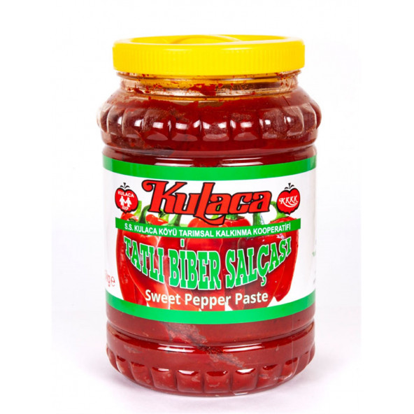 KULACA S.S.KULACA KÖYÜ TARIMSAL KALKINMA KOOP.(TATLI BİBER SALÇASI)(2,5kg)(PET) ürün görseli 1