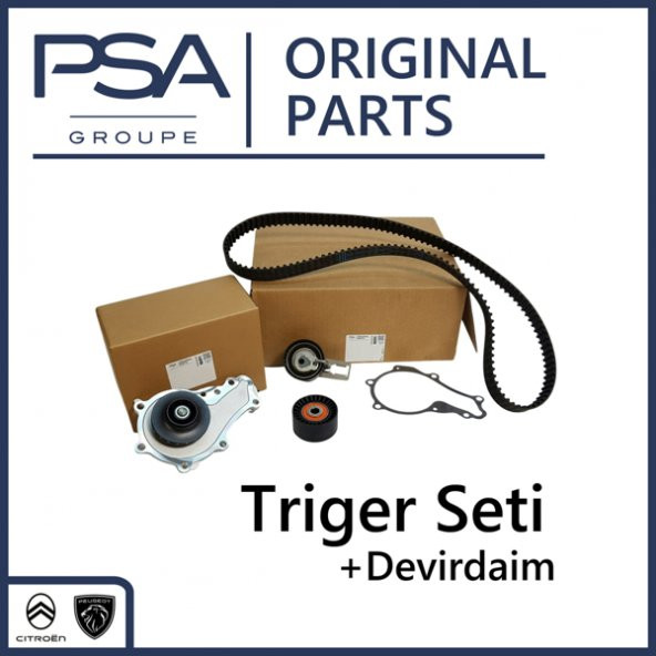PSA Citroen C-Elysee 1.6 HDi Euro5 Triger Seti Devirdaimli 2012-2019 ürün görseli 1