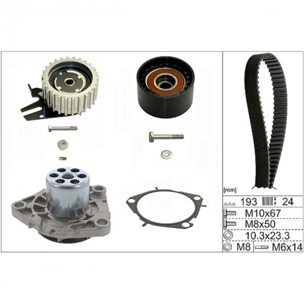 İna Fiat Linea 1.6 D Multijet Triger Seti Devirdaimli 2009-2018 - Resim 2