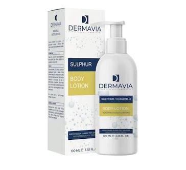 Dermavia Kükürtlü Vücut Losyonu 100 ml ürün görseli 1