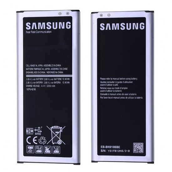 Samsung Note 4 N910 Pil Batarya EB-BN910BBE - Resim 2