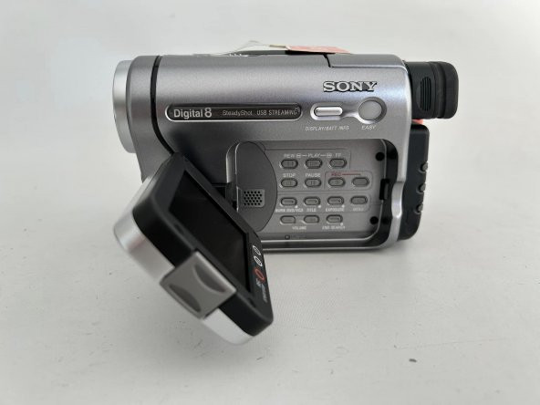 PTTAVM: Sony DCR-TRV285E Hi8 990X Zoom Video Kamera (Batarya Sorunlu)