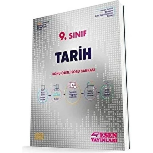 Esen Yayınları 9. Sınıf Tarih Konu Özetli Soru Bankası ürün görseli 1