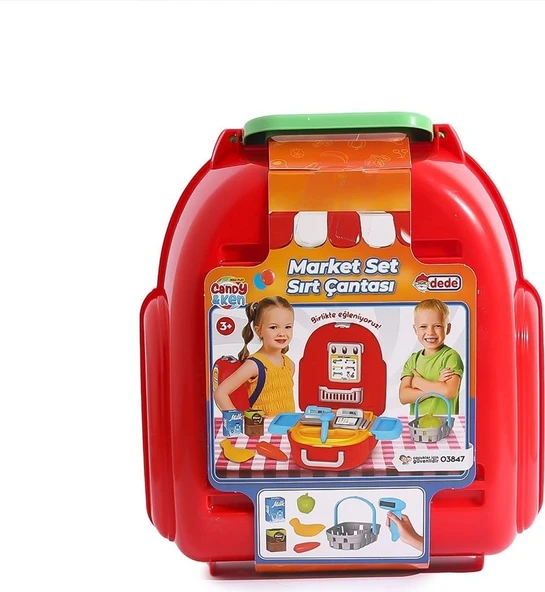 CANDY MARKET SET SIRT ÇANTASI 8477 - Resim 2
