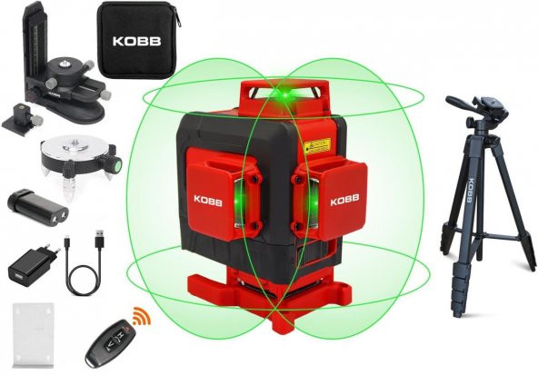 Kobb Kbl35gtp 40 Metre Otomatik Hizalama Yeşil Lazer ürün görseli 1
