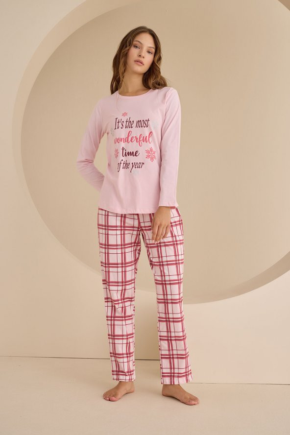 Pembe Its The Most Pijama Takımı - Resim 2