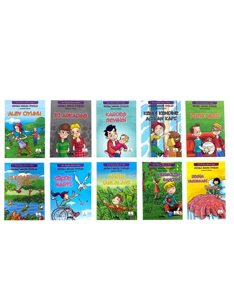 1. Sınıf Sevimli Gerçek Öyküler Seti 10 Kitap - Resim 2
