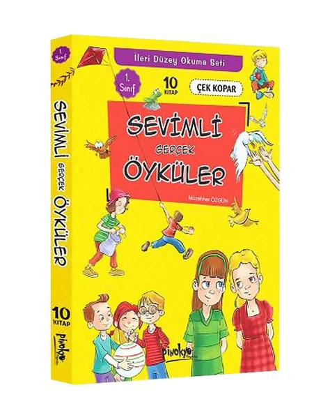 1. Sınıf Sevimli Gerçek Öyküler Seti 10 Kitap ürün görseli 1