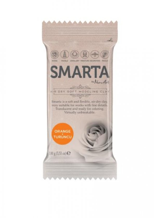 SMARTA HAVAYLA KURUYAN MODELLEME HAMURU TURUNCU 100 GR ürün görseli 1