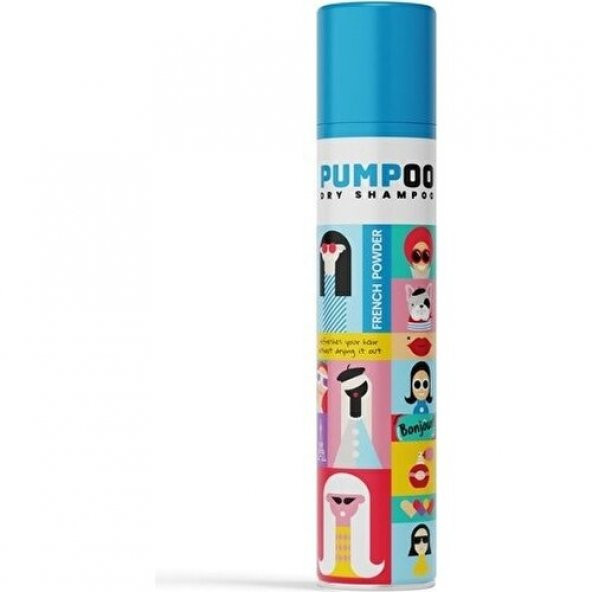 Pumpoo Dry Shampoo - French Powder 200 ml ürün görseli 1