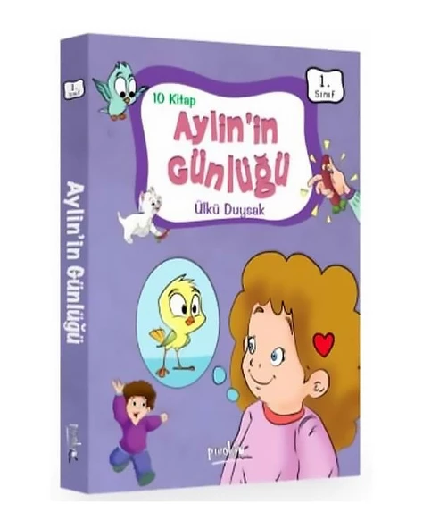 1. Sınıf Aylinin Günlüğü Seti 10 Kitap ürün görseli 1