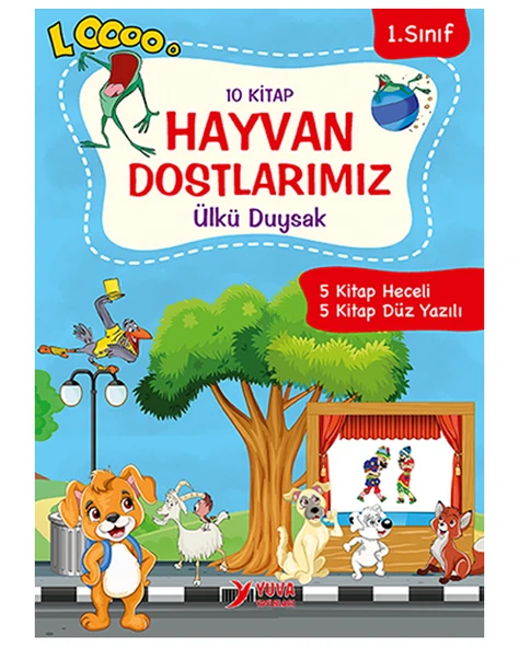 1. Sınıf Hayvan Dostlarımız Seti 10 Kitap ürün görseli 1