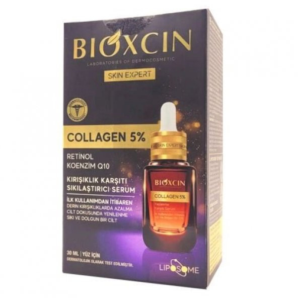 Bioxcin Collagen %5 Kırışıklık Karşıtı Sıkılaştırıcı Serum 30 ml ürün görseli 1