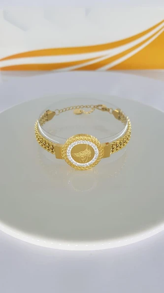 Tuğra Gold Çelik Bileklik Sns400352 - Resim 4