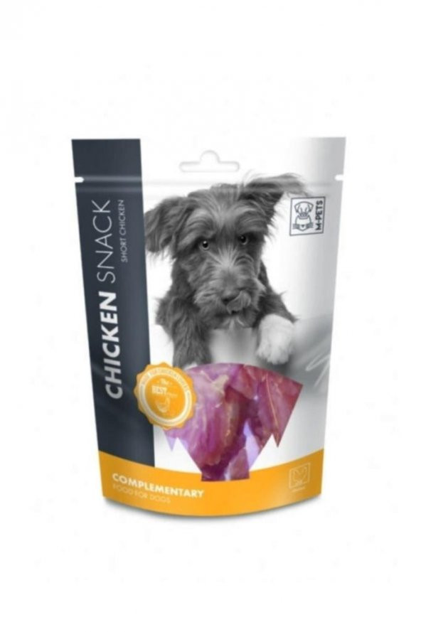 M-Pets Chicken Chips Tavuklu Köpek Ödülü 80gr ürün görseli 1