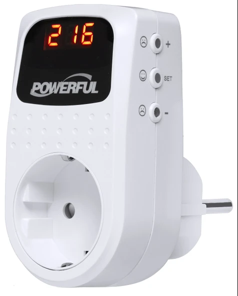 Powerful VP-116 3500W Tekli Akım Koruma Prizi Beyaz ürün görseli 1
