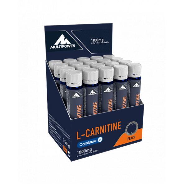 Multipower L-Carnitine Liquid Forte 1800 Mg 20 Ampul Şeftali Aromalı ürün görseli 1