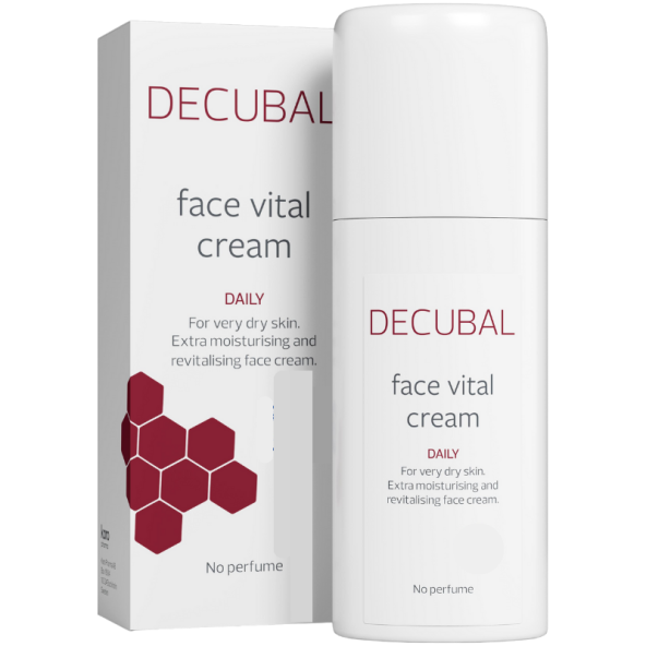 Decubal Face Vital  Kuru ve Hassas Ciltler İçin Ekstra Besleyici Krem 50 ml ürün görseli 1