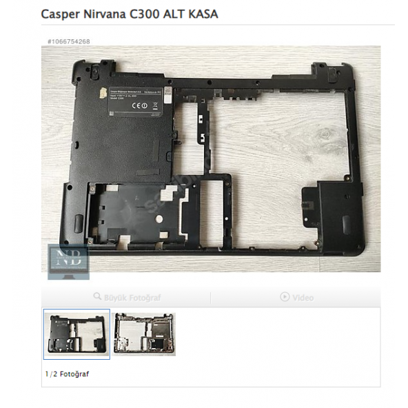 Casper Nirvana C300 ALT KASA ürün görseli 1