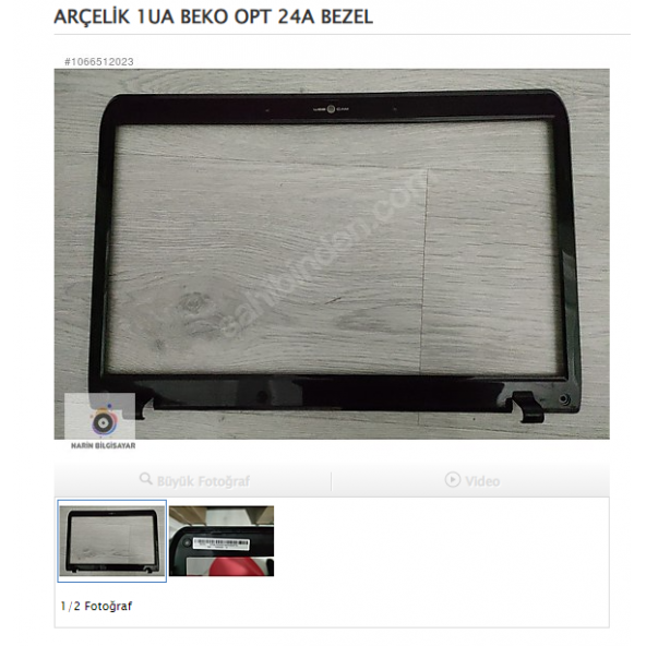 ARÇELİK 1UA BEKO OPT 24A BEZEL ürün görseli 1