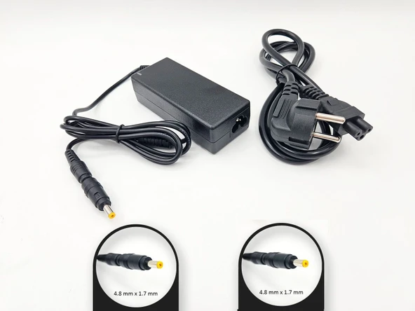 12V 4A 48W 4.8x1.7 mm Adaptör ürün görseli 1