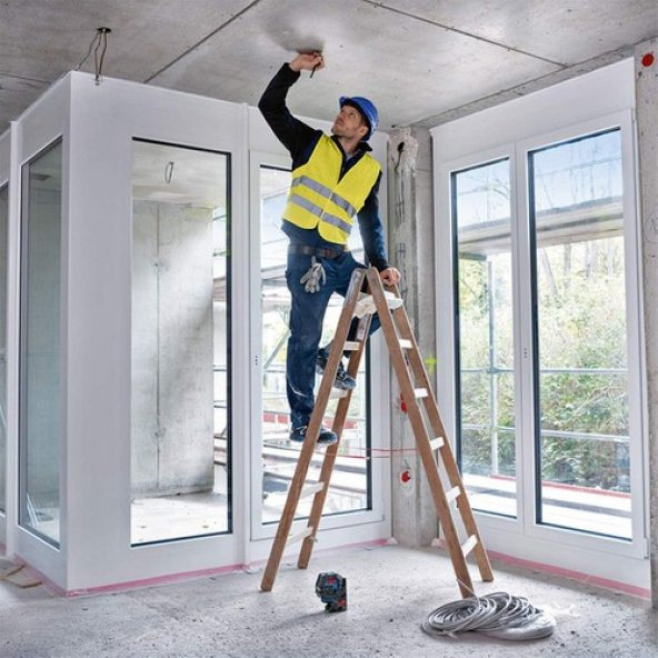 GCL 2-50 G + RM 10 + Ceiling Clip, Case - Resim 3