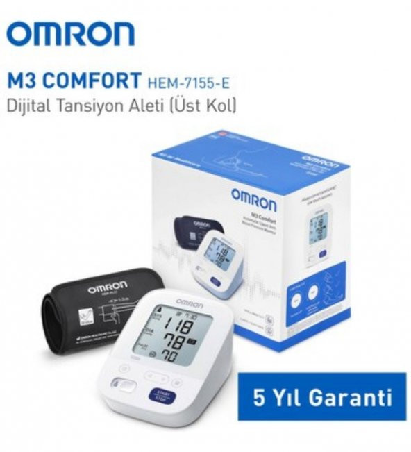 OMRON TANSİYON ALETİ M3 COMFORT ürün görseli 1