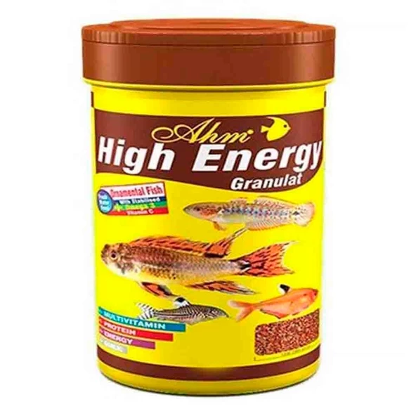 AHM High Energy Granulat 100ml Balık Yemi ürün görseli 1