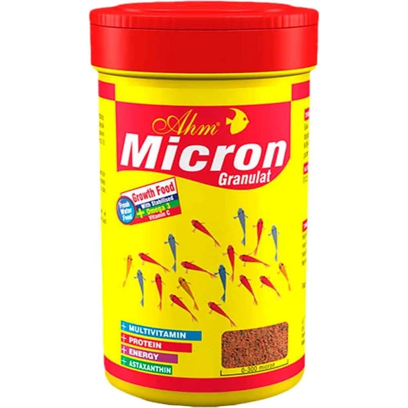 Ahm Micron Granul Food 100 ml Yavru Yemi ürün görseli 1