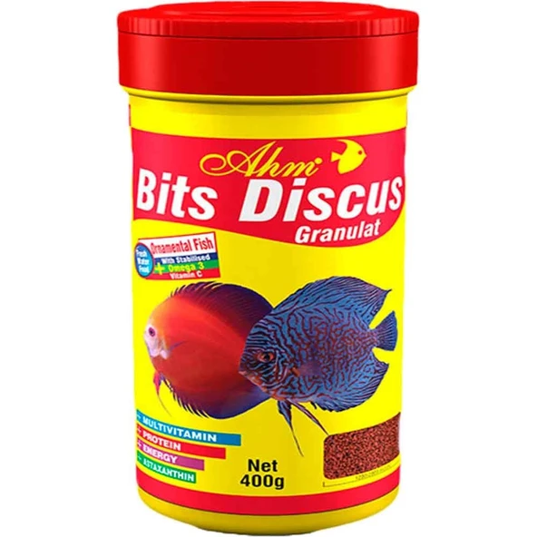 AHM Discus Bits Granulat Balık Yemi 1000 Ml ürün görseli 1