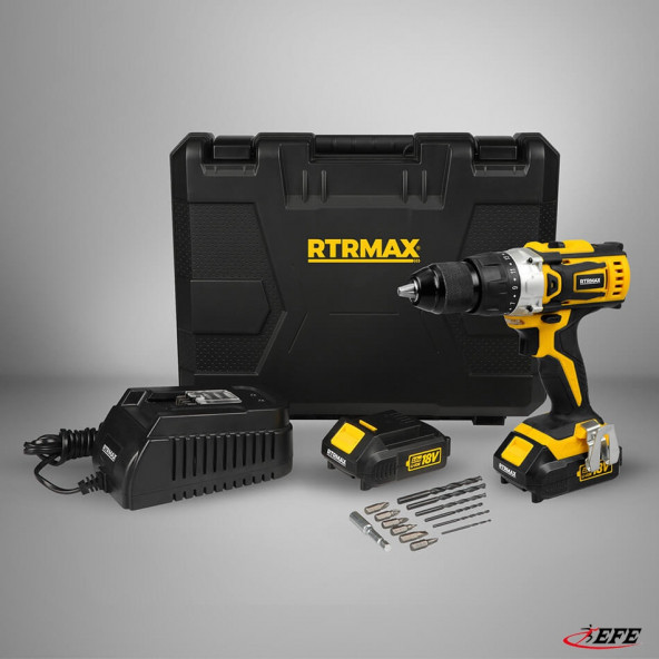 Rtrmax Rtx1815b Şarjlı Matkap 18V X-Lion - Resim 3