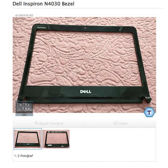 Dell Inspiron N4030 Bezel ürün görseli 1