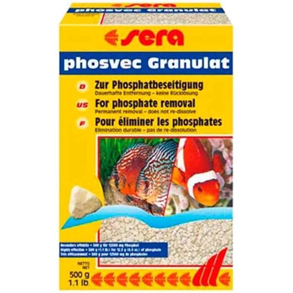 Sera Phosvec Granulat 500 gr - Resim 2