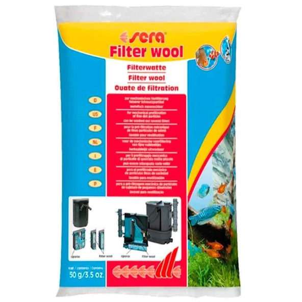 Sera Elyaf Filtre Malzemesi 50 gr ürün görseli 1