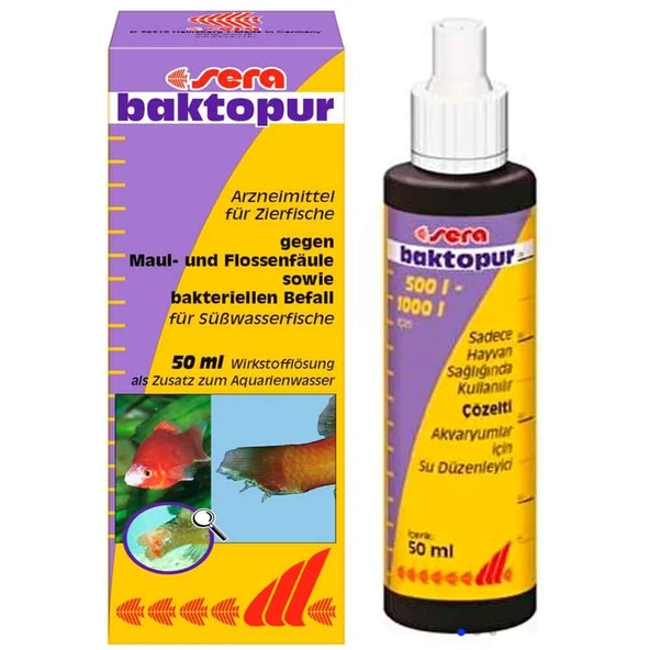 Sera Baktopur Su Düzenleyici 50 ml ürün görseli 1