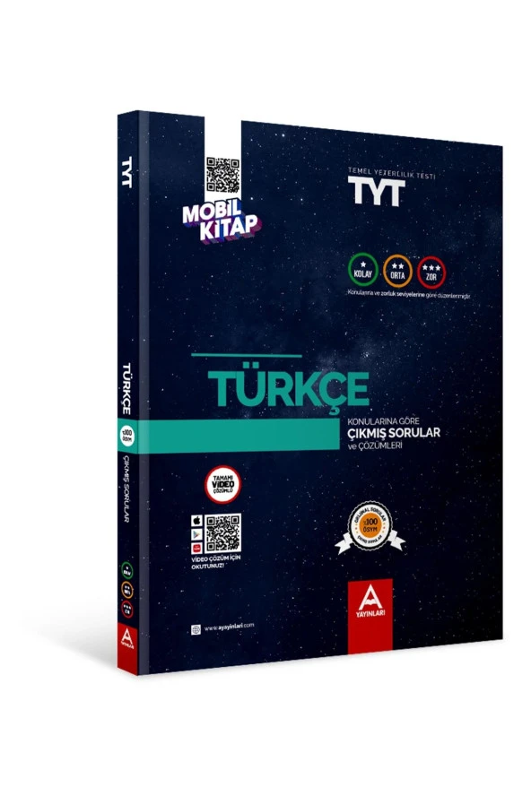 TYT Türkçe Konularına Ve Zorluk Derecesine Göre Çıkmış Sorular ürün görseli 1