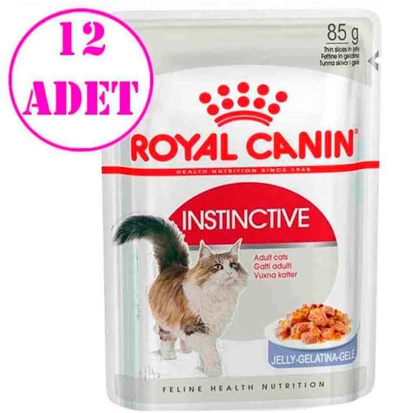 Royal Canin İnstinctive Jelly Kedi Konservesi 85 Gr 12 Adet ürün görseli 1