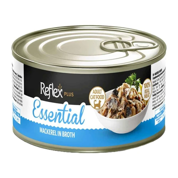 Reflex Plus Essential Uskumrulu Yetişkin Kedi Konservesi 70 Gr ürün görseli 1